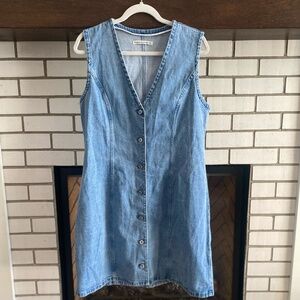 Abercrombie: The A&F Mara Denim Vest Mini Dress